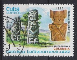 Cuba  1986  Latin American History 1c  (o) - Used Stamps