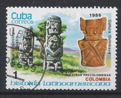 Cuba  1986  Latin American History 1c  (o) - Used Stamps