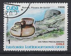Cuba  1986  Latin American History 1c  (o) - Used Stamps
