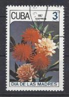Cuba  1987  Mothers Day: Flowers 3c  (o) - Used Stamps