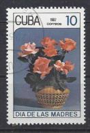 Cuba  1987  Mothers Day: Flowers 10c  (o) - Used Stamps