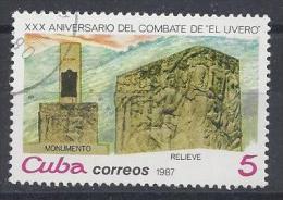 Cuba  1987  30th Ann. Of  Battle Of El Uvero  (o) - Used Stamps