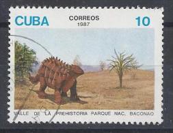 Cuba  1987  Prehistoric Animals 10c  (o) - Used Stamps