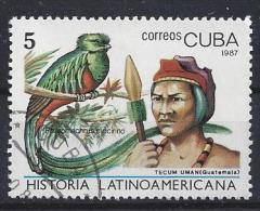 Cuba  1987  Latin American History 5c  (o) - Used Stamps