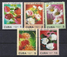 Cuba  1988  Mothers Day; Flowers  (o) - Used Stamps