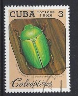 Cuba  1988  Beetles 3c  (o) - Used Stamps