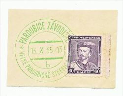 Delcampe - J0231 - Czechoslovakia (1935) Pardubice Racecourse: Great Pardubice Steeplechase - Hippisme