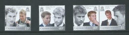 Delcampe - Cayman Islands 2003 Prince William 21st Birthday Set 4 - 2 Singles & A Pair MNH - Iles Caïmans