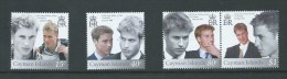 Cayman Islands 2003 Prince William 21st Birthday Set 4 - 2 Singles & A Pair MNH - Kaimaninseln