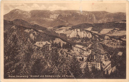 Delcampe - Z15964 Austria Semmering Spa Waldhof Hotel Sudbahn Hotelrax Alpe - Semmering