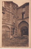 Delcampe - Cp , 60 , SENLIS , Environs , Hôtel Des 3 Pots , Entrée Du Château Henri IV - Senlis