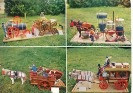 Delcampe - Forges Les Eaux  : Musée De L´Age D´or - Jardin Hotel Ville Locomobile Alambic Ambulant Vachère Omnibus Serqueux Métiers - Forges Les Eaux