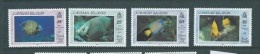 Cayman Islands 1990 Angel Fish Set 4 MLH - Kaaiman Eilanden