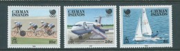 Delcampe - Cayman Islands 1988 Olympic Games Set 3 MNH - Iles Caïmans