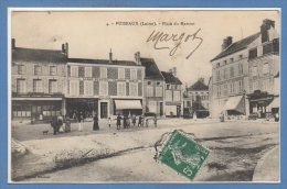 Delcampe - 45 - PUISEAUX -- Place Du Martroi - Puiseaux