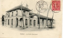 Delcampe - CPA - CRETEIL (94) - Aspect De La Crèche Municipale En 1907 - Creteil