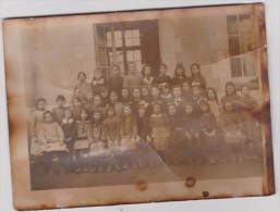 Delcampe - Indre Et Loire :  REUGNY :  Photo  D  ´ école    1928 Ou 29 - Reugny