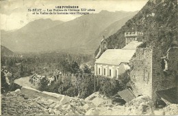 Delcampe - 31 Haute Garonne  ST BREAT Les Ruines Du Chateau XIIe Siécle Et La Vallée De La Garonne Vers L Espagne - Revel