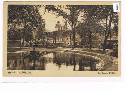Delcampe - CPA (15) AURILLAC - Le Jardin Public  .(014) - Aurillac