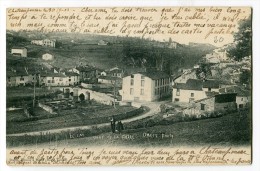 Delcampe - Ref 196 - BELLAC - Pont De La Pierre (Belle CARTE PIONNIERE De 1902 - Scan Du Verso) - Bellac