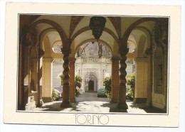 Delcampe - K3612 Torino - Interno Del Cortile Di Palazzo Lascaris - Auto Cars Voitures / Non Viaggiata - Autres Monuments, édifices