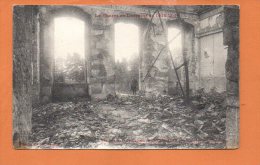 Delcampe - 54 GERBEVILLER : Vue Intérieure Du Château De Gerbéviller (guerre 1914-15-16) - Gerbeviller