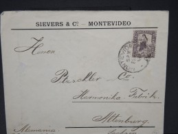 Delcampe - URUGUAY- ENVELOPPE DE MONTEVIDEO POUR ALTENBOURG EN 1907       A VOIR  LOT P3656 - Uruguay