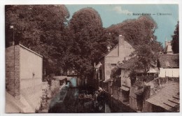 Delcampe - Saint-Calais, L'abreuvoir, 1936, Plis B. G. - Saint Calais