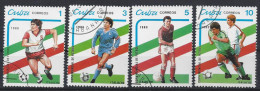 Cuba  1989  World Cup, Italy  (o) - Used Stamps