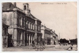 Delcampe - Sissonne, L'hôtel De Ville, 1936, éd. Ruet Jeune - Sissonne