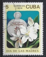 Cuba  1989  Mothers Day; Flowers + Perfumes 5c  (o) - Used Stamps