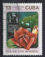 Cuba  1989  Mothers Day; Flowers + Perfumes 13c  (o) - Used Stamps