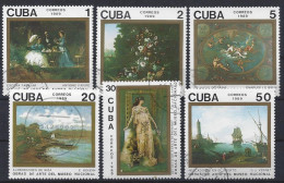 Cuba  1989  National Museum Paintings  (o) - Used Stamps
