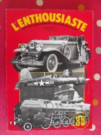 5 Revues L'enthousiaste. Avion Automobile Train. Album N° 2, Revues N° 4 à 8. 1978 - Auto