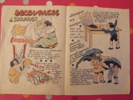 Delcampe - Découpage à Surprise. Ombres Chinoises. 1935 - Sammlungen