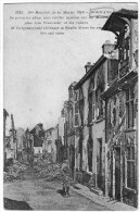 Delcampe - DORMANS 2 Eme BATAILLE DE LA MARNE 1918 AU PREMIER PLAN NE VIEILLE MAISON RUE DU MOULIN PLUS LOIN L INCENDIE ETLES RUI - Dormans