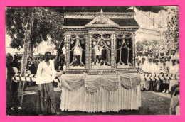 Delcampe - Cremation Scene - The Hearse - Cremation Scene - Enterrement - Le Corbillard - Animée - PLÂTÉ & Co N° 71 - Sri Lanka (Ceylon)