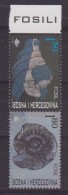 BOSNIA ERZEGOVINA FOSSILI 2 V.  MNH - Archéologie