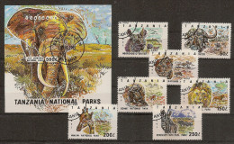 Delcampe - TANZANIA Elephants - Elefanten