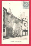 Delcampe - 91-Corbeil-Porte Saint Spire- Cpa Simple écrite 1904 - Corbeil Essonnes