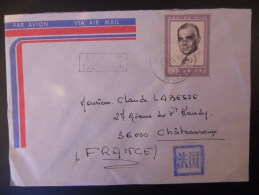 Chine Lettre De 1985 Pour Chateauroux - Lettres & Documents