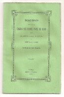 Rio Maior - Discursos Pronunciados Na Camara Dos Pares Em Maio De 1883 Pelo Conde De Rio Maior (Livro Por Abrir) - Old Books