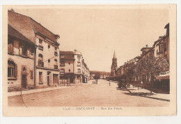 Delcampe - 54 - Baccarat - Rue Des Ponts église Ed Librairie Melle Masson - Baccarat