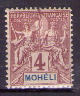 MOHELI N° 3 * - Unused Stamps