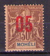 MOHELI N° 19* - Unused Stamps