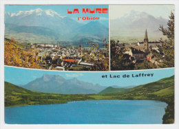 Delcampe - La Mure D'Isère   Vue Générale  Et Lac De Laffrey - La Mure