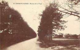 Delcampe - Depts Div- Loire Atlantique -ref AA202 - Tharon Plage - Avenue De La Plage - Petit Plan Villa - Villas - Carte Bon Etat- - Tharon-Plage