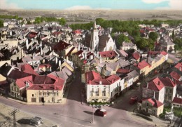 Delcampe - LOUHANS VUE AERIENNE LA PLACE DES PONTS - Louhans