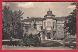 168746 / Baden Bei Wien, Kuranstalt Der Stadt , FOUNTAIN STATUE -  Austria Österreich Autriche - Baden Bei Wien