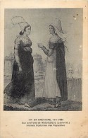 Delcampe - Depts Div- Loire Atlantique -ref AA195 - En Bretagne Vers 1830 - Aux Environs De Machecoul - Costumes De Paysannes - - Tharon-Plage